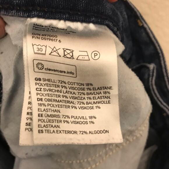 &Denim H&M Skinny Ankle High Waist Jeans 28 - Picture 5 of 5